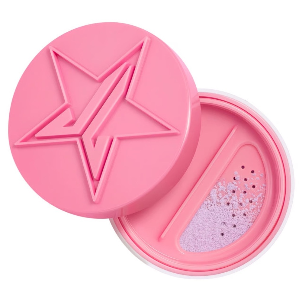 Jeffree Star NWT Magic Star matte Setting Powder makeup brightening in lavender - Picture 1 of 3
